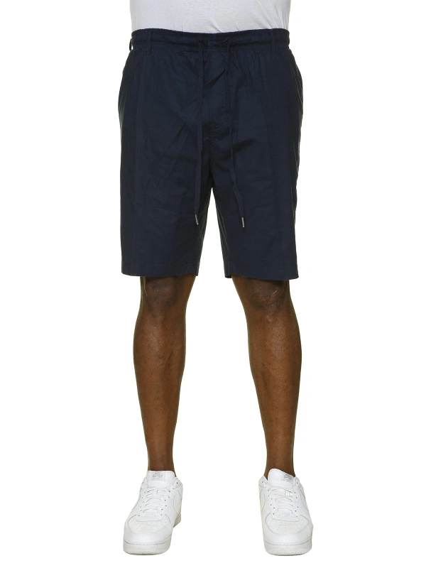 E2213 LINEN BLEND BERMUDA SHORTS WITH DRAWSTRING