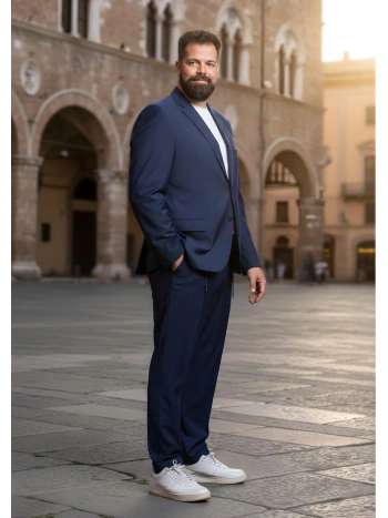 P26515 DRESS WITH TROUSERS