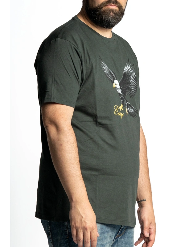 E2832 T SHIRT EAGLES BIKERS