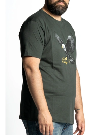 E2832 T SHIRT EAGLES BIKERS