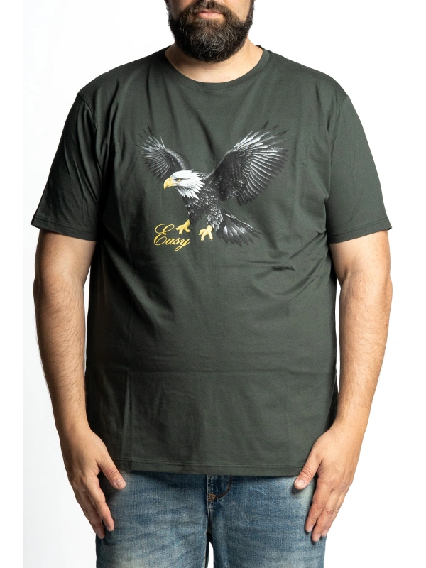 E2832 T SHIRT EAGLES BIKERS