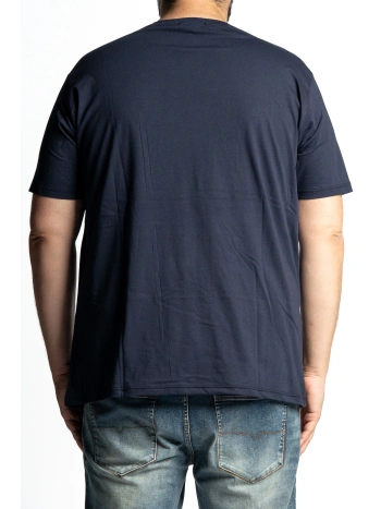 PLUS SIZE RETRO CAR EASYMAXFORT TRICOLOR T-SHIRT