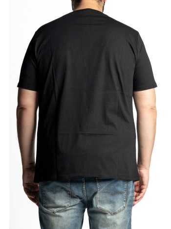 PLUS SIZE RETRO CAR EASYMAXFORT TRICOLOR T-SHIRT