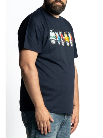 E2844 T SHIRT STAMPA VESPETTE
