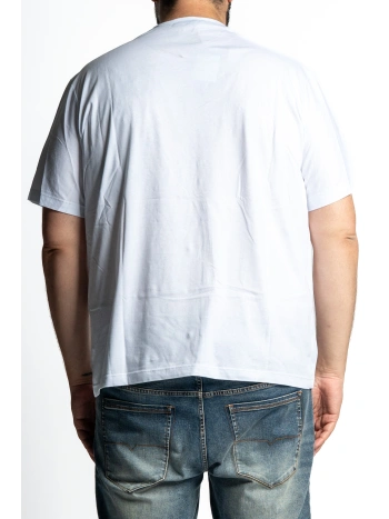 T-SHIRT NERA UMORISTICA EASY MAXFORT TAGLIE FORTI