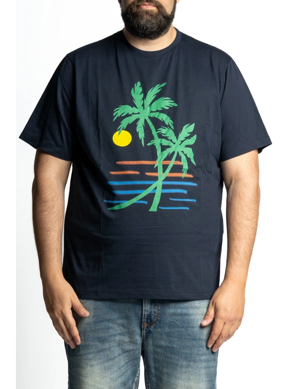 T-SHIRT TAGLIE FORTI PALME EASY MAXFORT