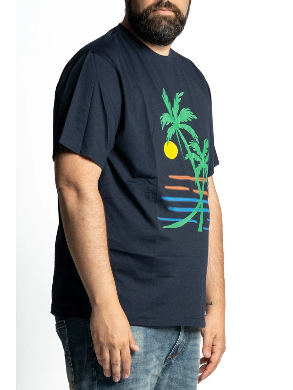 T-SHIRT TAGLIE FORTI PALME EASY MAXFORT