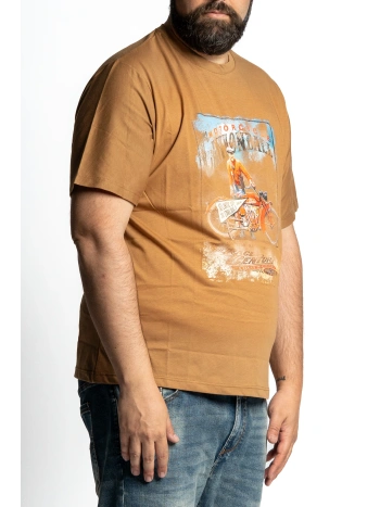 E2873 T SHIRT STAMPA VINTAGE CANNONBALL MOTOR