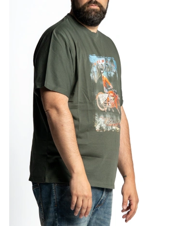E2873 T SHIRT STAMPA VINTAGE CANNONBALL MOTOR