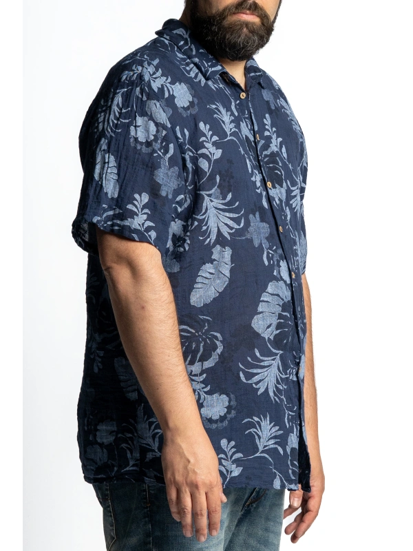 EASY MAXFORT PLUS SIZE TROPICAL SHIRT