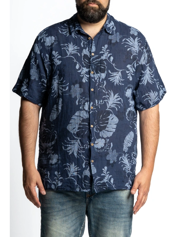 CAMICIA EASY MAXFORT TAGLIE FORTI TROPICALE