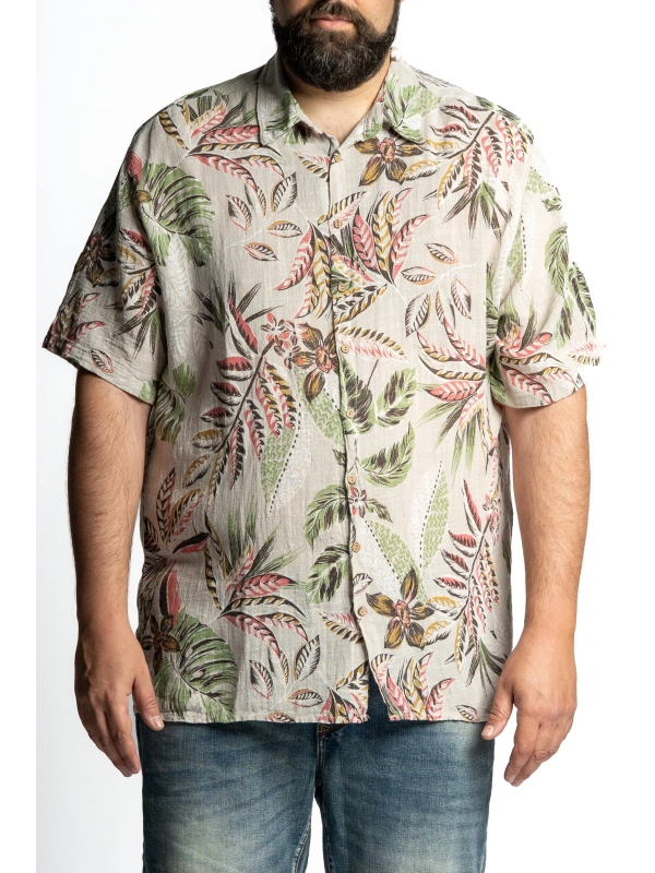 CAMICIA EASY MAXFORT TAGLIE FORTI TROPICALE