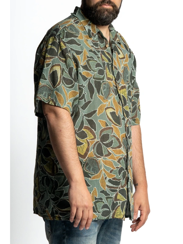 EASY MAXFORT PLUS SIZE TROPICAL SHIRT