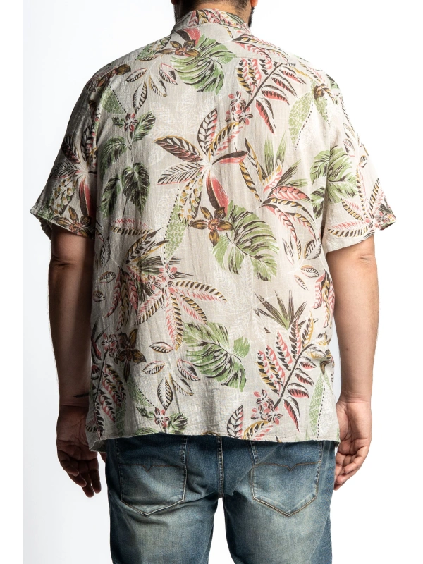 EASY MAXFORT PLUS SIZE TROPICAL SHIRT