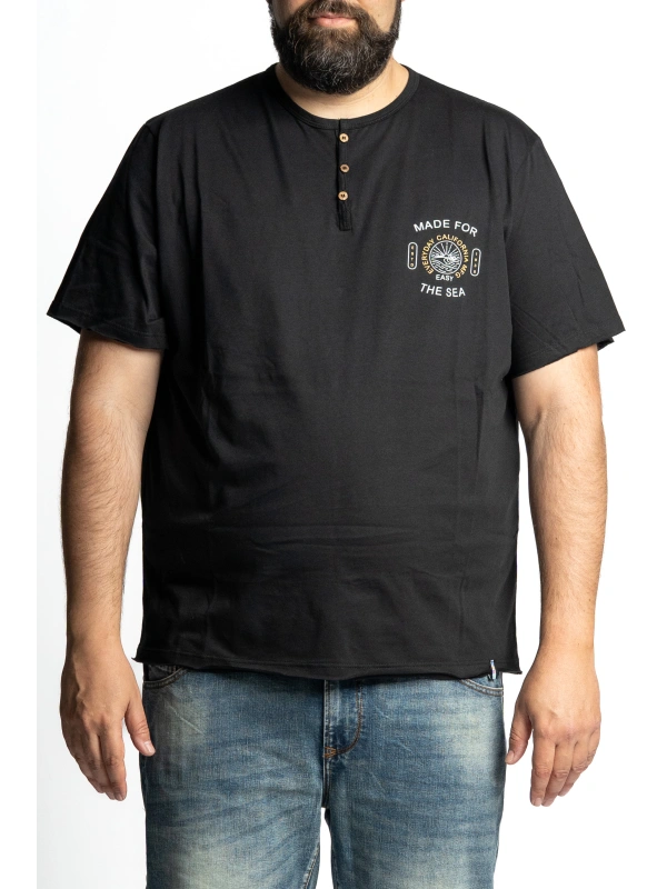 E2846 MADE FOR THE SEA T SHIRT WITH BUTTONS