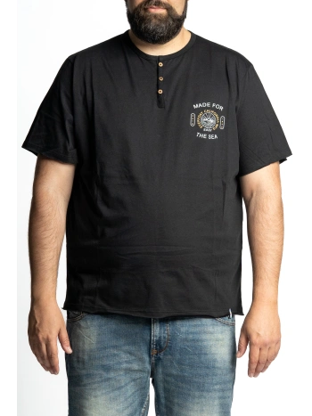 E2846 T SHIRT MADE FOR THE SEA CON BOTTONI
