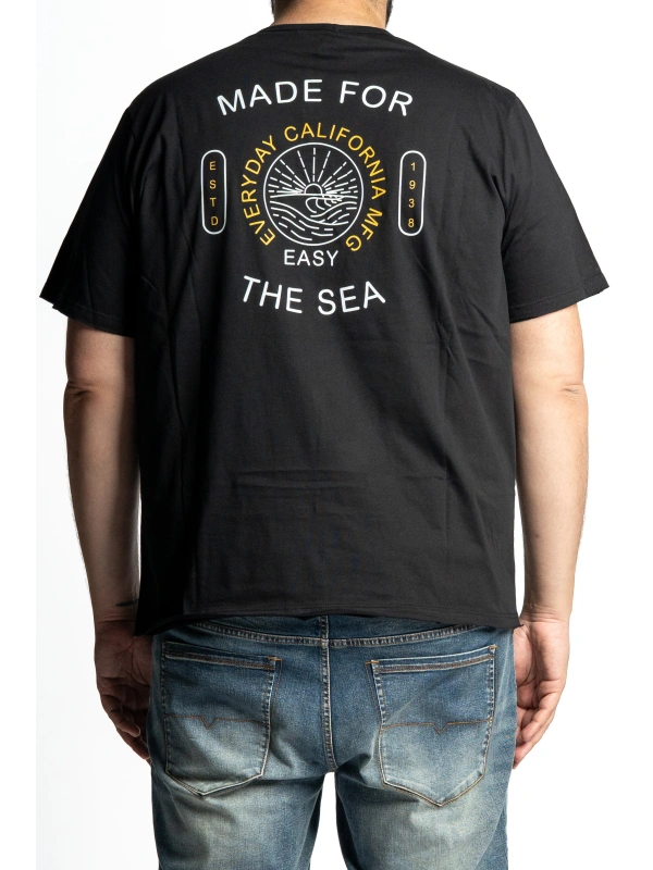 E2846 MADE FOR THE SEA T SHIRT WITH BUTTONS