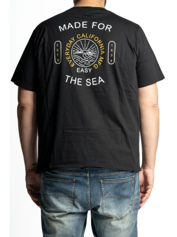 E2846 T SHIRT MADE FOR THE SEA CON BOTTONI