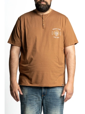 E2846 MADE FOR THE SEA T SHIRT WITH BUTTONS