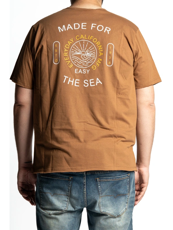 E2846 T SHIRT MADE FOR THE SEA CON BOTTONI