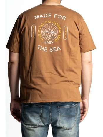 E2846 MADE FOR THE SEA T SHIRT WITH BUTTONS