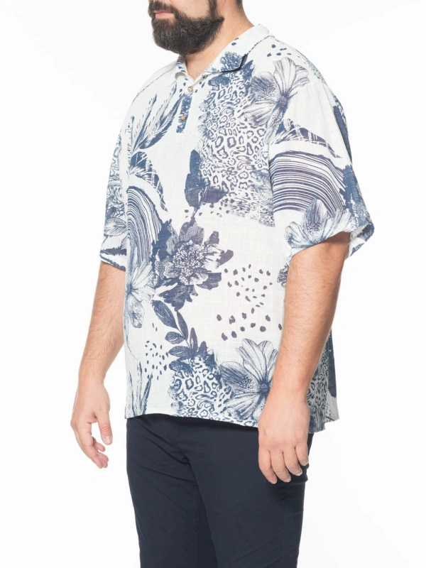 ANIMAL PRINT POLO SHIRT 2