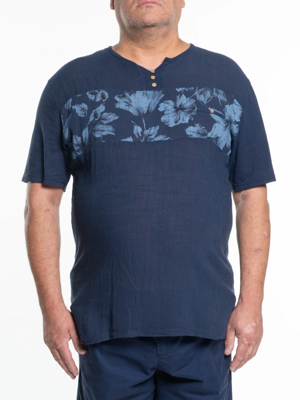 FLORAL PRINT SERAFINO T-SHIRT E2461
