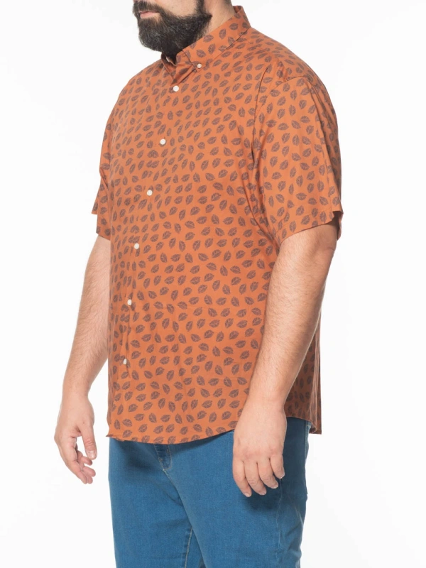 E2685 CAMICIA  STRETCH FANTASIA MEZZA  MANICA 2