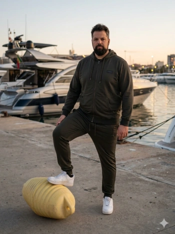 43902 PANTALONE FELPA XF SPORT