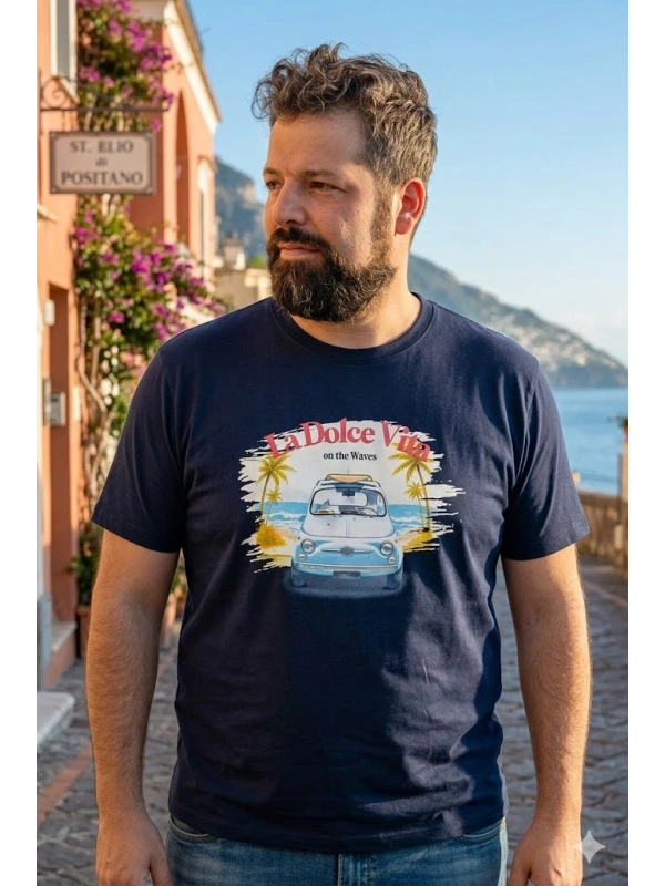 E2874 T SHIRT LA DOLCE VITA