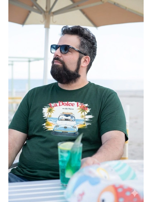 E2874 T SHIRT LA DOLCE VITA