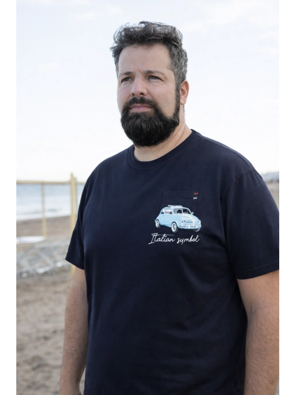 E2875 T SHIRT ITALIAN SYMBOL