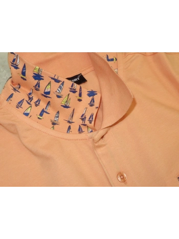 43255 POLO PIQUET STRETCH INSERTI FANTASIA