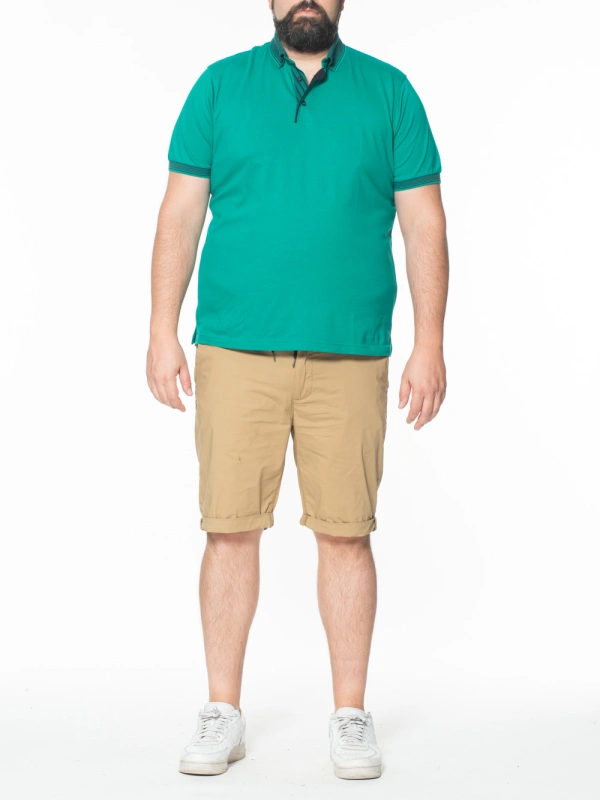 P25599  POLO PIQUET STRETCH BUTTON DOWN