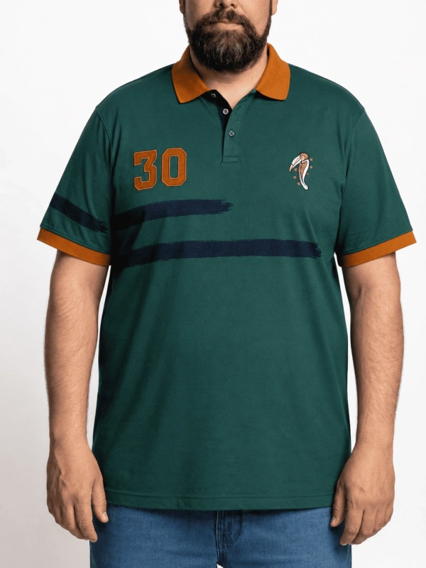 41555 PRINTED PIQUET POLO 2