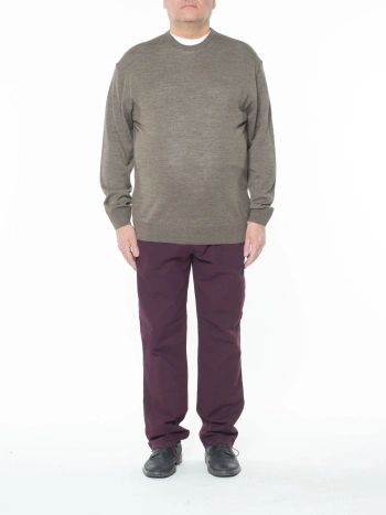 3331 MAGLIA GIROCOLLO MISTO LANA