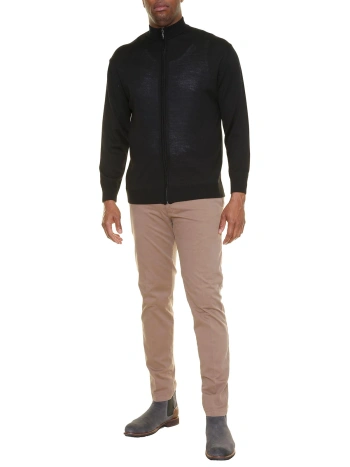 3333 GIACCA FULL ZIP MISTO LANA