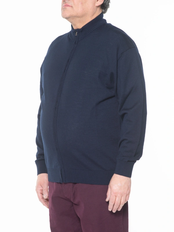 3333 GIACCA FULL ZIP MISTO LANA