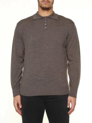 3334 WOOL MIXED POLO