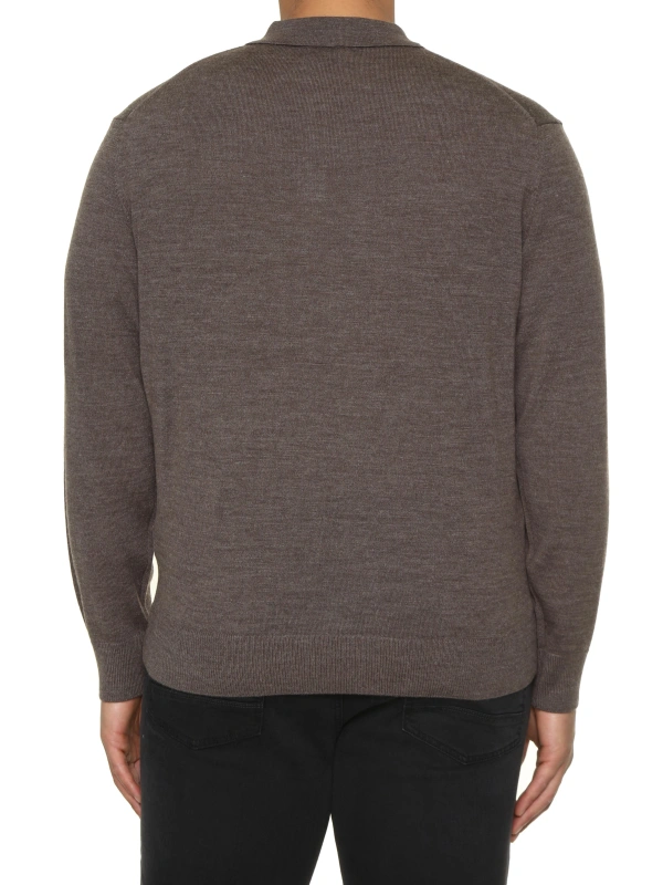 3334 WOOL MIXED POLO