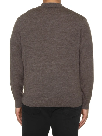 3334 WOOL MIXED POLO