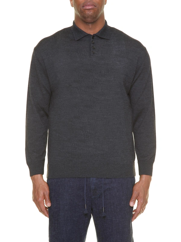 3334 WOOL MIXED POLO