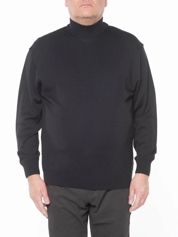 3336 WOOL MIXED TURTLENECK SWEATER