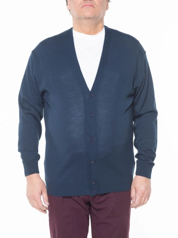 3337 CARDIGAN BOTTONI MISTO LANA