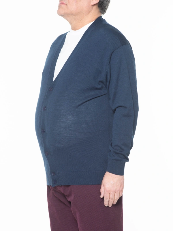 3337 CARDIGAN BOTTONI MISTO LANA