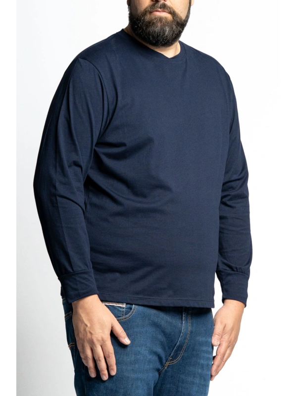 40451 T SHIRT MANICA LUNGA TINTA UNITA 2