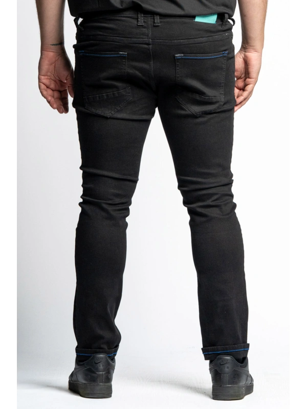ELVIS TAGLIE 52-70 JEANS 5 TASCHE DEEP BLACK