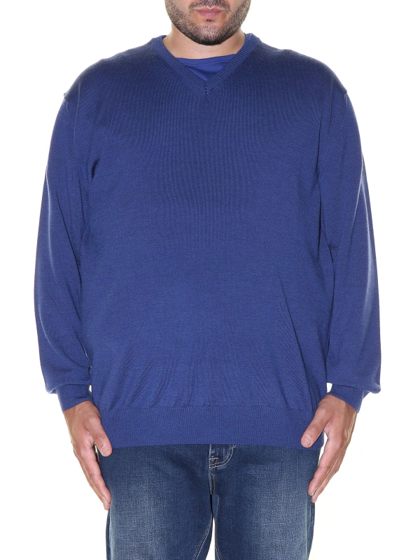 5420 MAGLIA LANA SCOLLO A V