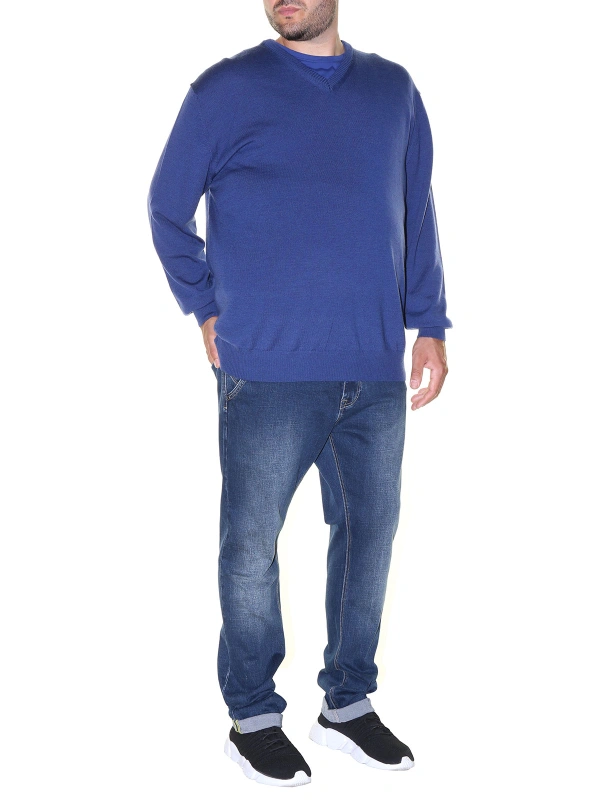 5420 MAGLIA LANA SCOLLO A V