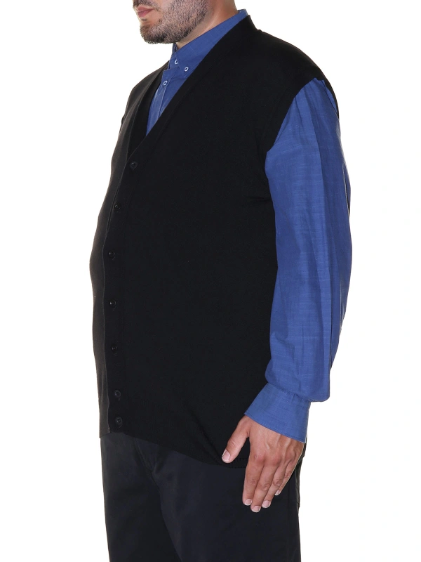 5421 WOOL VEST WITH BUTTONS